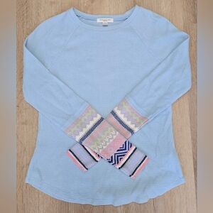Beachlunchlounge Sky Blue Women's Sweater, Size: S